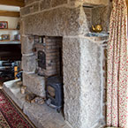 Cornish granite fireplace